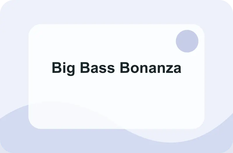 Big Bass Bonanza pravidla a hraní za peníze