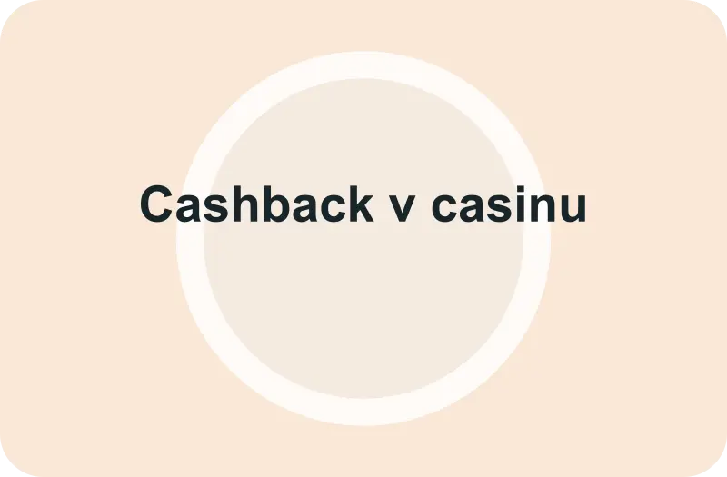 Cashback v casinu – přehled: Podmínky čerpání