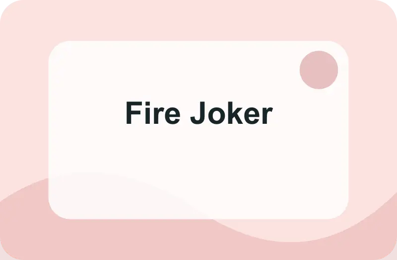 Fire Joker pravidla a hraní za peníze