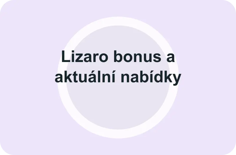 Lizaro bonus a aktuální nabídky – přehled: Herní lobby