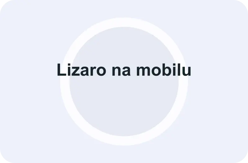 Lizaro na mobilu – přehled: Herní lobby