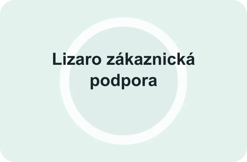 Lizaro zákaznická podpora – přehled: Herní lobby