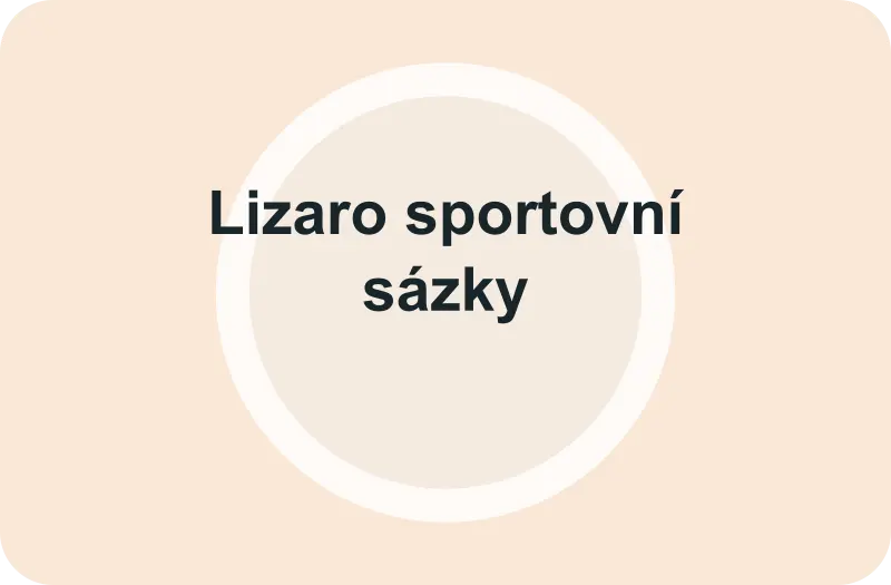 Lizaro sportovní sázky – přehled: Herní lobby