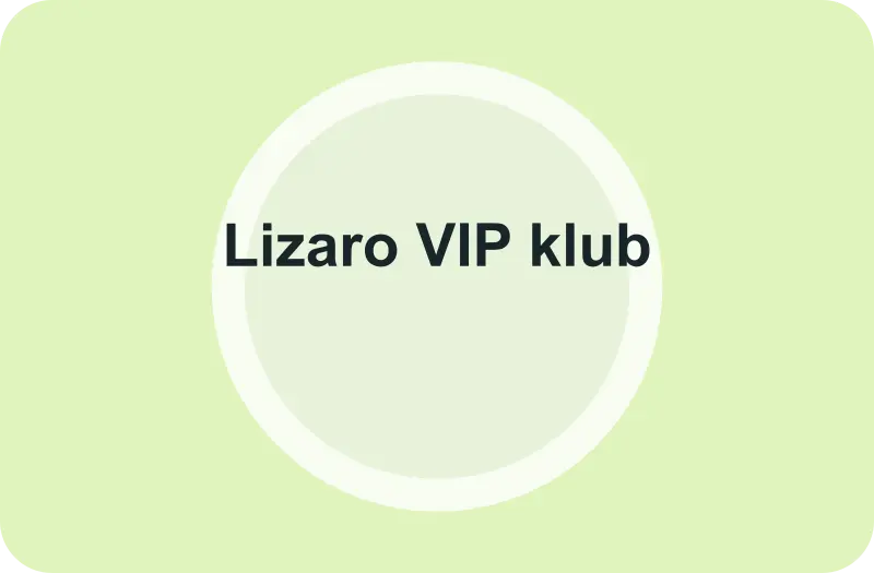 Lizaro VIP klub – přehled: Herní lobby