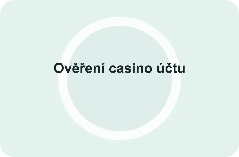 Ověření casino účtu – přehled: Dostupnost metody