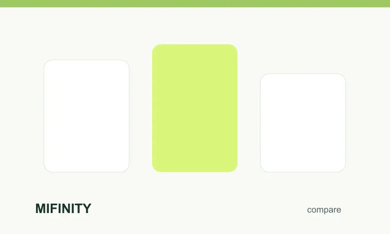 Srovnání limitů pro MiFinity