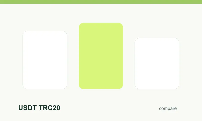 Srovnání limitů pro USDT TRC20