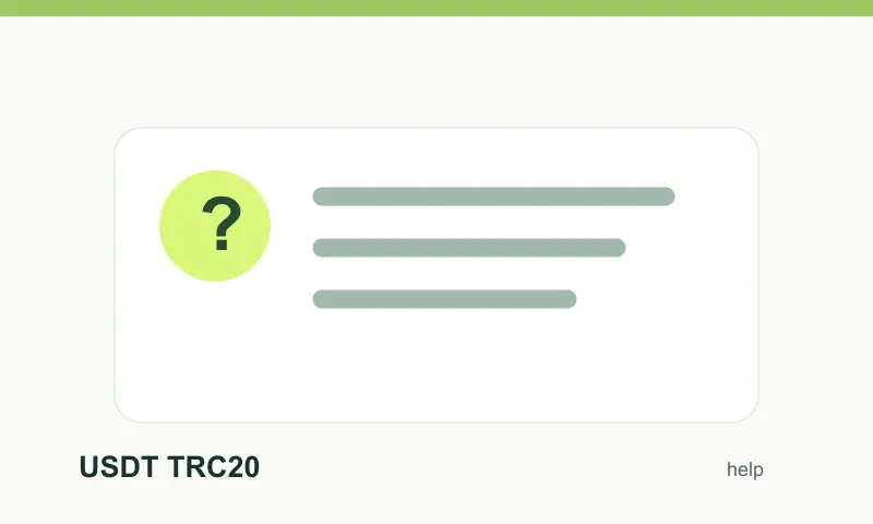 Kontrola potíží s metodou USDT TRC20