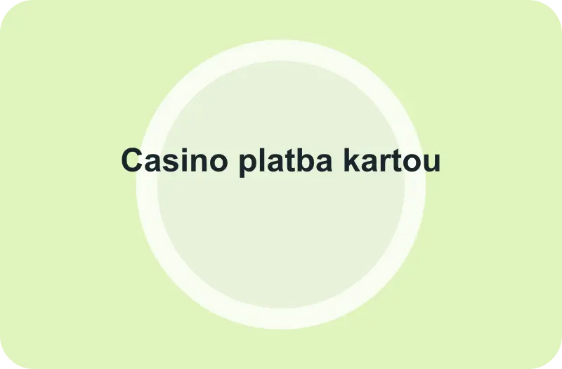 Casino platba kartou – přehled: Dostupnost metody