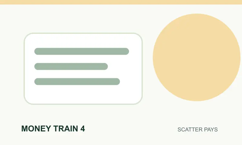 Money Train 4: motiv hry
