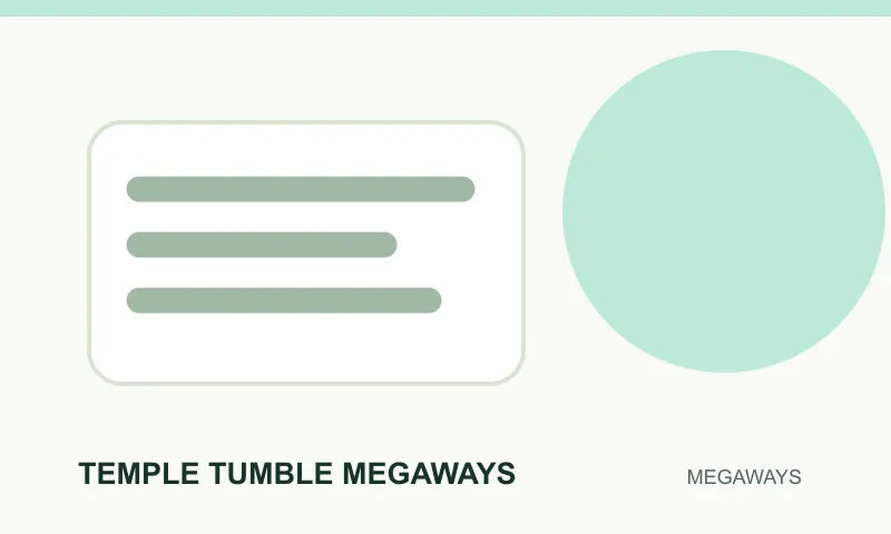 Temple Tumble Megaways: motiv hry